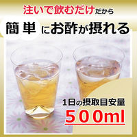 【機能性表示食品】ミツカン りんご黒酢ストレート 1000ml 1セット（6本）