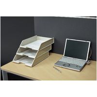 コクヨ スタッキングトレー A4縦 ライトグレー DT-40NM 1個