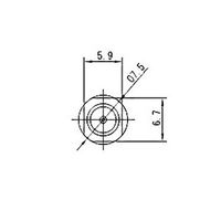 タイショー 樹脂精密ノズル 10個入 TSM-40 1袋（10個） 64-4380-38（直送品）