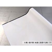 アズワン 超強力台風防水シート(超強力防水生地) 裏地黒Ver. 台風 幅1460mm×長さ34m 64-9303-91 1枚（直送品）