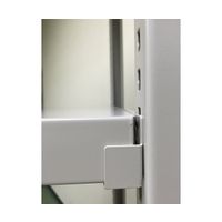 中軽量ボルトレスラック らくらくラック 増連 H1800×W1200×D450mm 天地6段増連 SR20-6445-6R 1組（直送品）