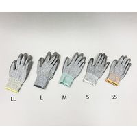 アズワン アズツール耐切創手袋(レベル3・コート有) グレー L 4-3078-02 1双