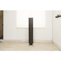 フルネス パネルパーテーション 窓なし スタンド付 幅1800×長さ1600mm ダークウッド 4903220973474 1台（直送品）