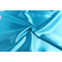 コスモテキスタイル 東レラルサテン 生地 巾92cm×5m切売カット ターコイズブルー A8000-108-5M（直送品）