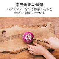 GoPro 用 アクセサリー ネックレス式マウント 上下調整可能 落下防止 ブラック AC-MBNE01BK エレコム 1個