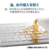 キーボードカバー HP Desktop 対応 抗菌 防塵 クリア PKP-HPD1 エレコム 1個