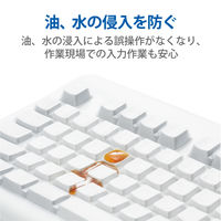 キーボードカバー NEC VALUESTAR U キーボード 対応 抗菌 クリア PKP-98NX3 エレコム 1個（直送品）