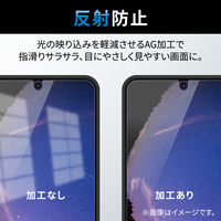 Galaxy S22 フィルム 指紋防止 反射防止 PM-G221FLF エレコム 1個