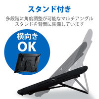 iPad 第9世代 (2021) 10.2インチ フルプロテクトケース ZEROSHOCK TB-A21RHVBK エレコム 1個（直送品）