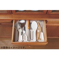 田辺金具 抗菌耐熱ストッパー付マルチトングオレンジ270 2089114 1本（直送品）