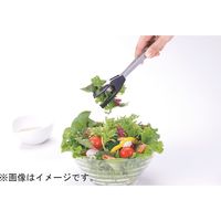 田辺金具 ふわっとトング ブラックユーティリティトング 2089288 1本（直送品）