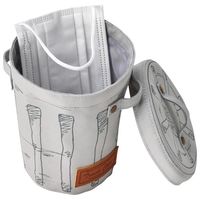 セトクラフト SF-9401 小物入れ(TRASH CAN)シルバー 1個（直送品）