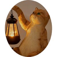 セトクラフト SR-8002 ソーラーオーナメント(CAT)トラ 1個（直送品）