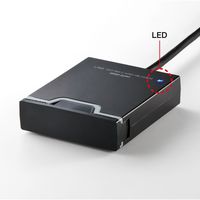 サンワサプライ USB3.2 Gen1 SDカードリーダー ADR-3SDUBKN 1個（直送品）