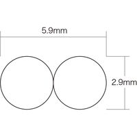サンワサプライ オーディオケーブル（1m） KM-A1-10K3 1本