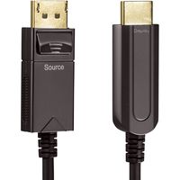 サンワサプライ DisplayPort-HDMI変換光ファイバーケーブル(20m) KC-DPHDFB200 1本（直送品）
