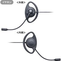 サンワサプライ ワイヤレスガイド用イヤホンマイク（最大入力8mW） MM-WGS3-HS1 1個（直送品）