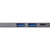 サンワサプライ USB Type-C 3ポートスリムハブ USB-3TCH22SN 1個