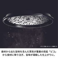 ZWILLING J.A.HENCKELS ストウブ ( STAUB ) ピコ ココット ラウンド ブラック 24cm 鍋（直送品）