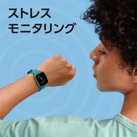 アマズフィット(Amazfit) スマートウォッチ 腕時計 Bip U Pro グリーン ウェアラブル SP170026C08（直送品）