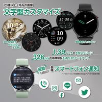 アマズフィット(Amazfit) スマートウォッチ 腕時計 GTR 2e グレー ウェアラブル SP170033C09（直送品）