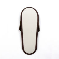 三和 スリッパ ブラウン(袋入) S-15V-1 1セット(250足)