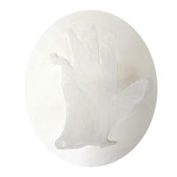 パックスタイル PSプラスチック手袋(PVC手袋・介護用) 粉無 M　3000枚(100×30) 00685421（直送品）