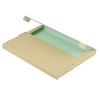 ヤマニパッケージ ポスティングボックス 25H ミント 100枚(50×2) EE-684 1ケース(100枚入(50枚×2袋))（直送品）