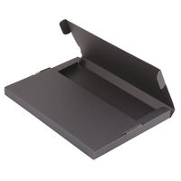 ヤマニパッケージ ポスティングボックス 25H ブラック 100枚(50×2) EE-686 1ケース(100枚入(50枚×2袋))（直送品）