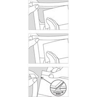 ジョインテックス 名刺カード用紙 100枚 クリアカット A059J 1セット(1冊×3)