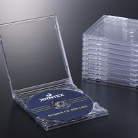 ジョインテックス ＣＤ/ＤＶＤケース 10mm厚 10枚 A403J　30パック（直送品）