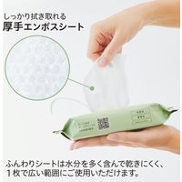 プラス AL 除菌ウェット厚手大判アルコール 20枚 AL-043M 1セット(30パック)（直送品）