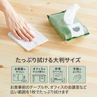 プラス AL除菌ウェット厚手大判ノンアルコール20枚 AL-044M 30パック（直送品）