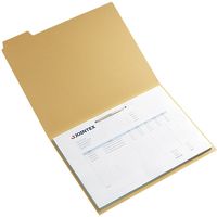 ジョインテックス 4山ホルダー A4E*10枚組 D040J-3 YL 1セット(1パック×10)