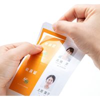 サンワサプライ インクジェット用IDカード(穴なし・50シート入り) JP-ID03N-50 1個（直送品）