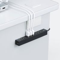 サンワサプライ USB2.0ハブ(10ポート) USB-2H1001BKN 1個（直送品）