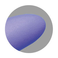 【使いきりニトリル手袋】 宇都宮製作 シンガーニトリルライトPF 粉なし バイオレット L 1箱（100枚入）