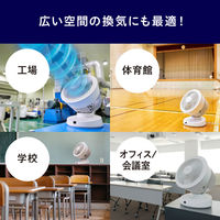 アイリスオーヤマ 大型サーキュレーターDC23cm PCF-DC23-W 1台