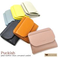 ランブリング カード・お札・小銭もしっかり入るスリムな 2つ折り財布!!　ダークピンク 21-2016DPI 1個（直送品）