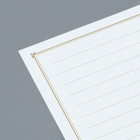 包む レターセット ノスタルジックカラー ブラック TL081 1セット(1個×3)