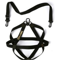 SPALDING（スポルディング） バスケットボールハーネス ブラック×ゴールド 50013GD 2個（直送品）