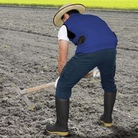 ディックコーポレーション ファン付きセットウェア　7cmタイプ FAN-01/グレー/3L 1着（直送品）