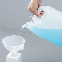 三宝化成「現場のチカラ」ポリタンク 平角ボトル （ノズル付） 2L FBSA-2000 1個  オリジナル