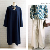 コスモテキスタイル シーチングハンドワッシャー 無地 シワ加工 ベビーベージュ 巾約110cm×5m切売カット AD2678-6-5M（直送品）