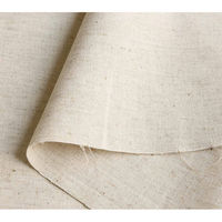 日本紐釦貿易 NBK 綿麻キャンバス生地 110cm幅×5m切売カット 10N生成 ICH19000-10N（直送品）