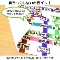 サクラクレパス 水性顔料マーカー ピグマックスツイン フック 赤 ZPKT-P#19 1セット(10本)
