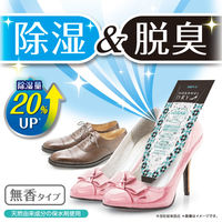 ノンスメルドライ くつ用 除湿＆脱臭 2足分 1個（4シート入） 白元アース