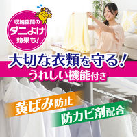 ドライ＆ドライUP 除湿剤 シートタイプ クローゼット・洋服ダンス用 フローラルブーケの香り 1個（4シート入） 白元アース