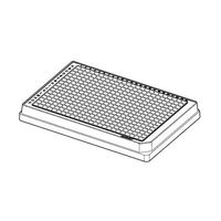 Microplate 384/V， 黒色ウェル， PCR clean， ボーダー 白， 80枚(5袋×16枚) 0030 621.905（直送品）