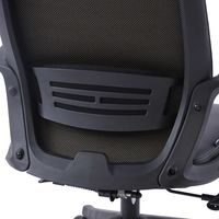 【軒先渡し】関家具 ハイバックチェア ニード ファブリック グレー 205092 1脚（直送品）